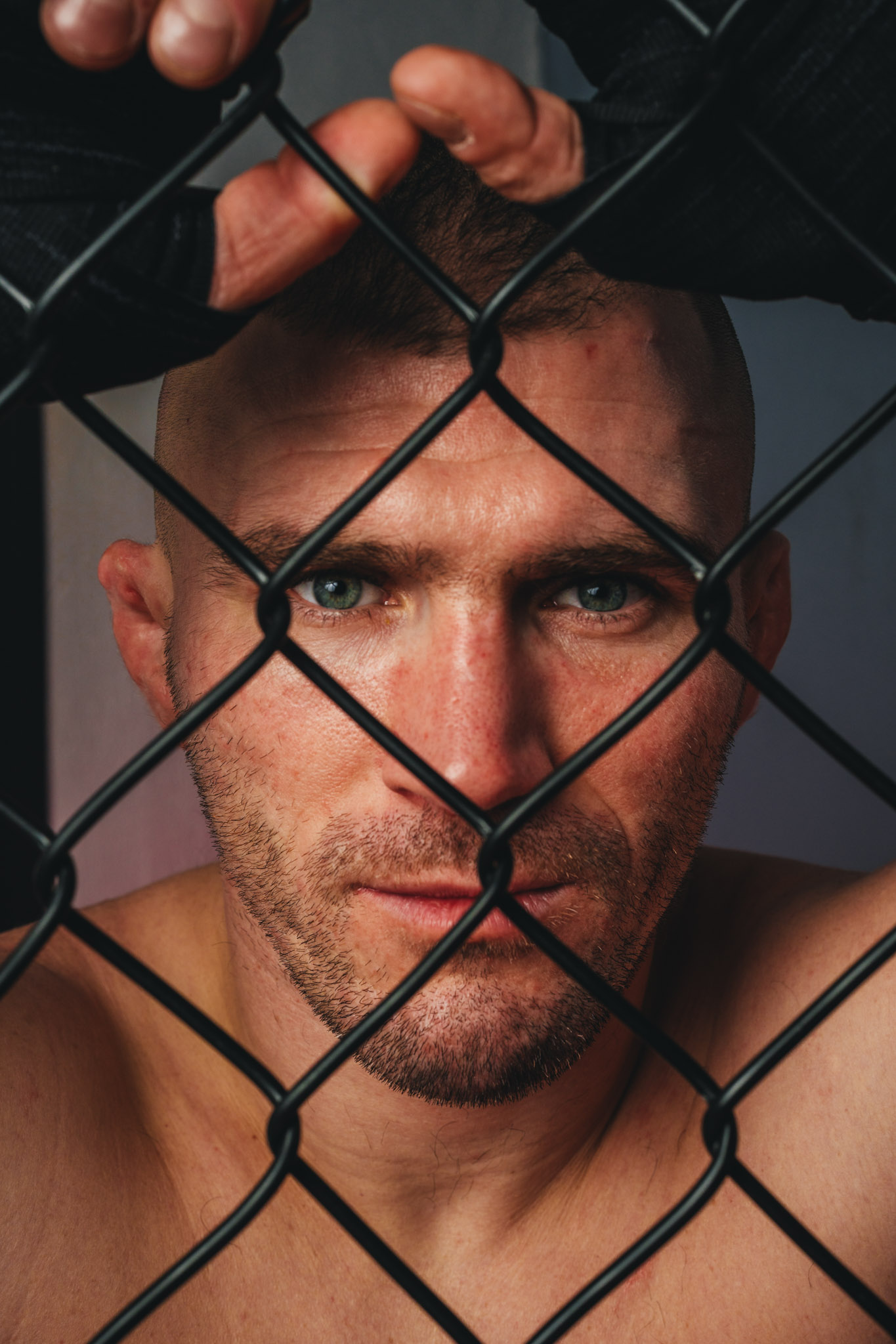 Sesja fotograficzna sportowa zawodnik mma